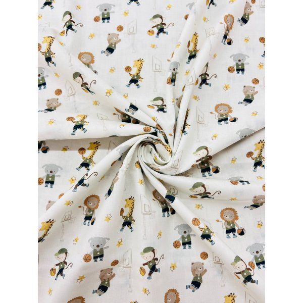 Algodón Animals Sport [product.brand] 8 - Tejidos Yasmina 