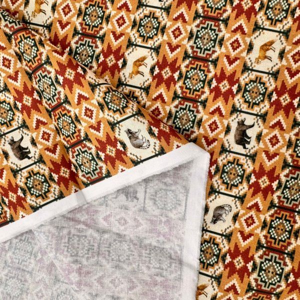 Algodón Ethnic and Animal [product.brand] 2 - Tejidos Yasmina 