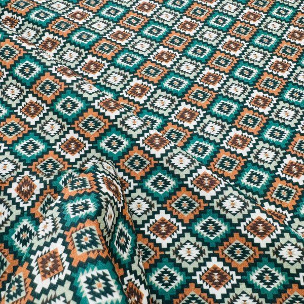 Algodón Blue Ethnic [product.brand] 3 - Tejidos Yasmina 