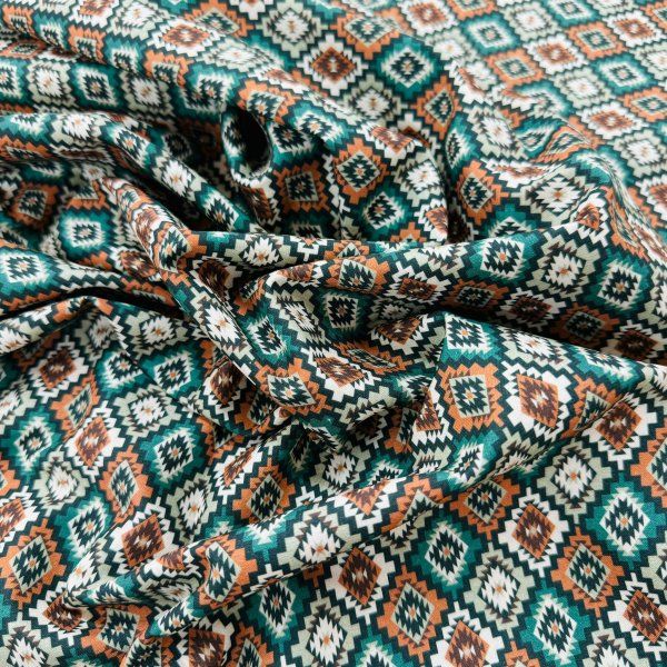 Algodón Blue Ethnic [product.brand] 4 - Tejidos Yasmina 