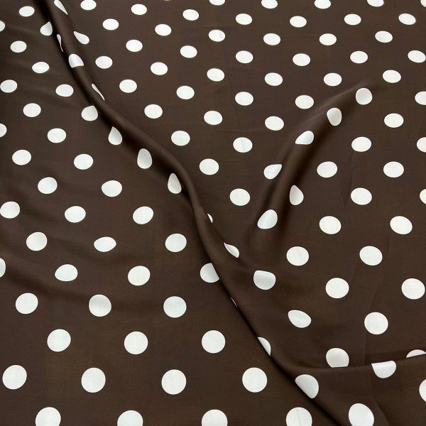 Satín Marrón Lunar Blanco [product.brand] 1 - Tejidos Yasmina 