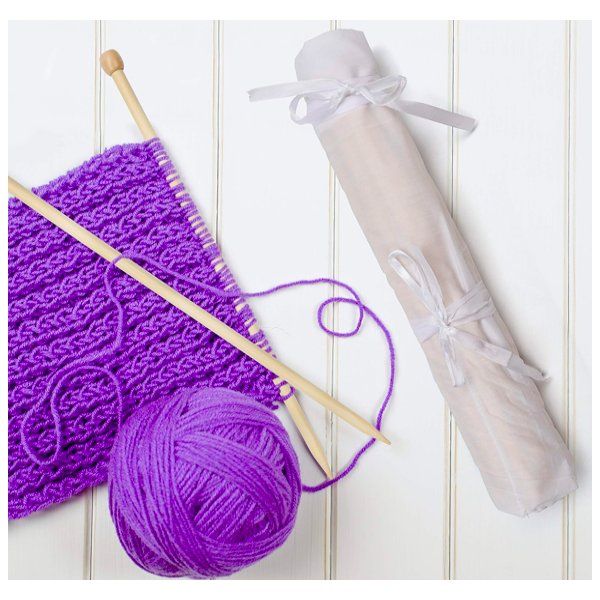 Agujas De Tejer De Bambú 40cm 4mm [product.brand] 2 - Tejidos Yasmina 