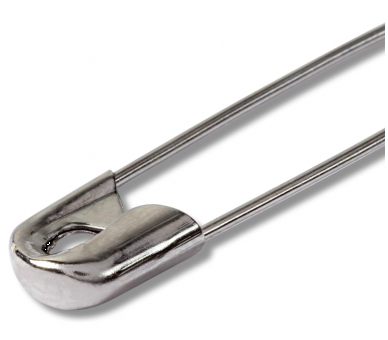 Imperdibles Acero Plateado 38mm - Prym Prym 4 - Tejidos Yasmina 