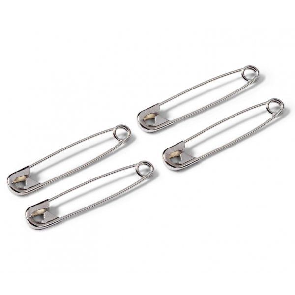 Imperdibles Acero Plateado 38mm - Prym Prym 2 - Tejidos Yasmina 