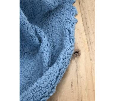 Borreguillo Extra Suave Azul Medio [product.brand] 2 - Tejidos Yasmina 