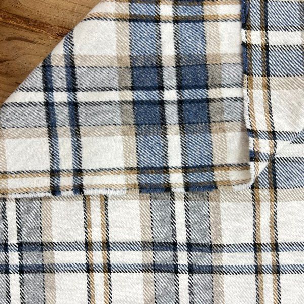 Franela Chicano Azul [product.brand] 3 - Tejidos Yasmina 