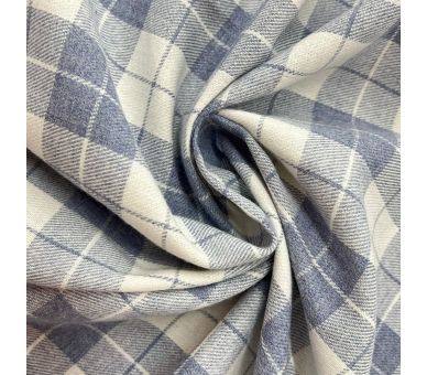 Franela A Cuadros Reims Azul [product.brand] 1 - Tejidos Yasmina 