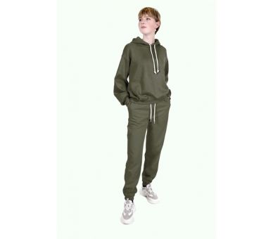 Sudadera Afelpada Bengalina Verde Caqui [product.brand] 3 - Tejidos Yasmina 