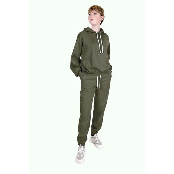 Sudadera Afelpada Bengalina Verde Caqui [product.brand] 3 - Tejidos Yasmina 