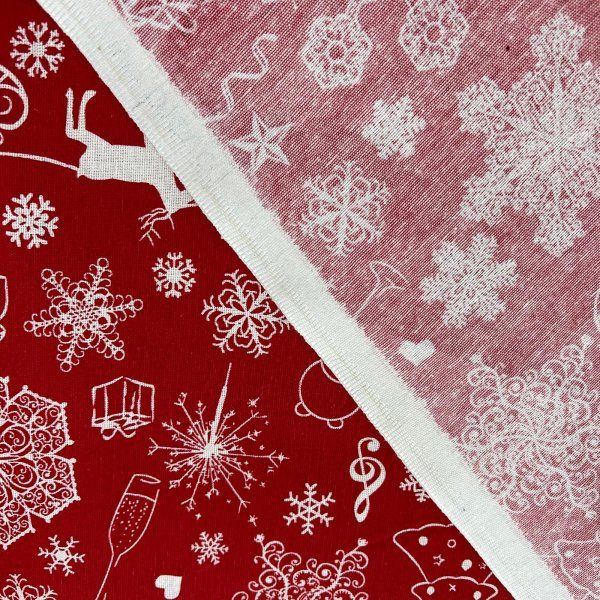 Loneta Red Flourascks [product.brand] 2 - Tejidos Yasmina 