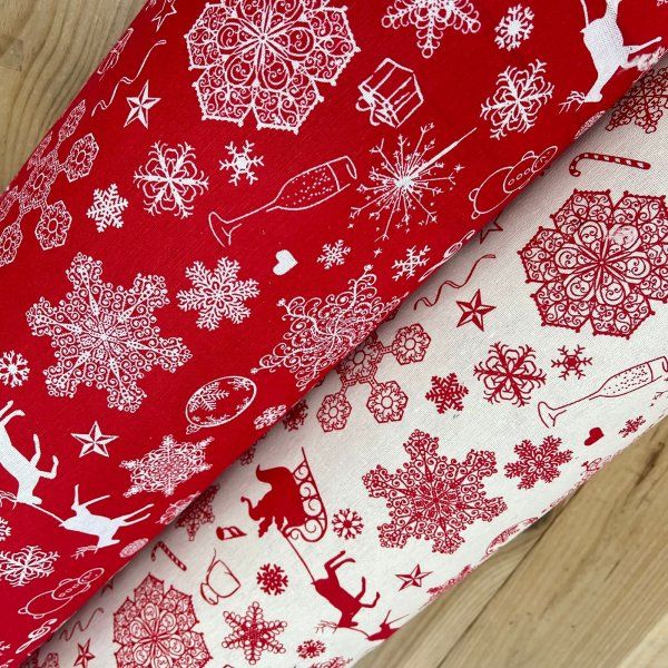 Loneta Red Flourascks [product.brand] 3 - Tejidos Yasmina 