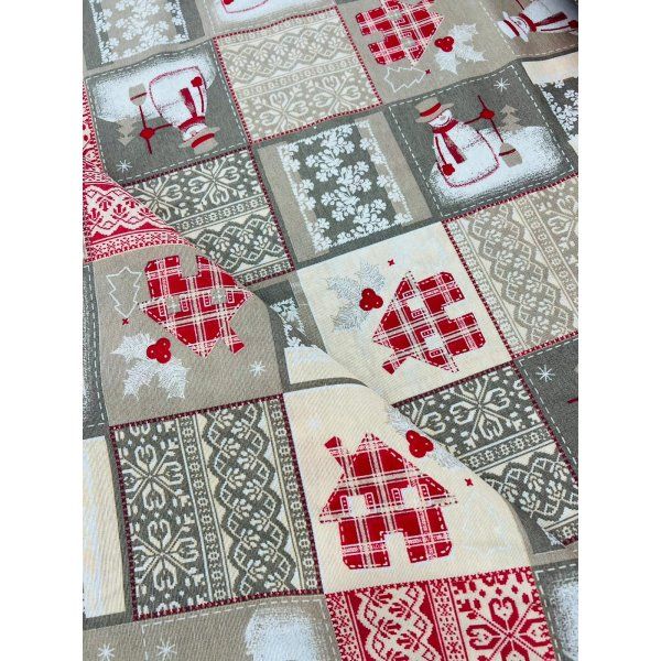 Loneta Muñeco de Nieve [product.brand] 3 - Tejidos Yasmina 