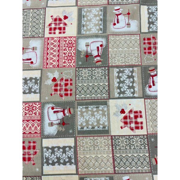 Loneta Muñeco de Nieve [product.brand] 4 - Tejidos Yasmina 