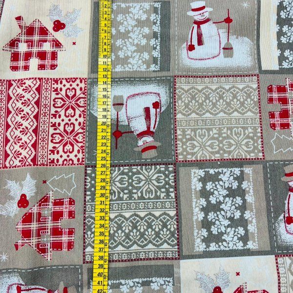 Loneta Muñeco de Nieve [product.brand] 5 - Tejidos Yasmina 