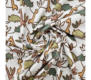 Punto De Algodón Animals [product.brand] 1 - Tejidos Yasmina 