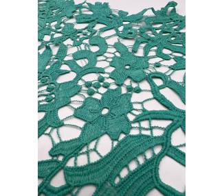 Guipur Floral Verde Menta [product.brand] 4 - Tejidos Yasmina 