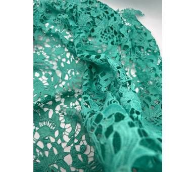 Guipur Floral Verde Menta [product.brand] 6 - Tejidos Yasmina 