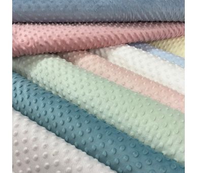 Minky Suave Topos Amarillo [product.brand] 3 - Tejidos Yasmina 