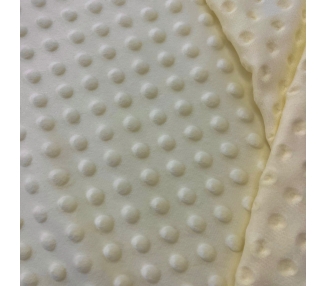 Minky Suave Topos Amarillo [product.brand] 2 - Tejidos Yasmina 