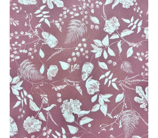 Loneta Rosa Floral [product.brand] 2 - Tejidos Yasmina 