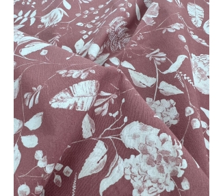 Loneta Rosa Floral [product.brand] 3 - Tejidos Yasmina 