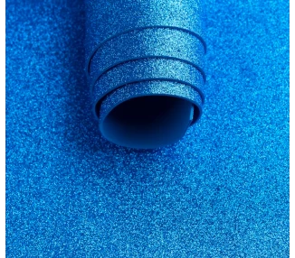 Goma Eva Brillante Azul