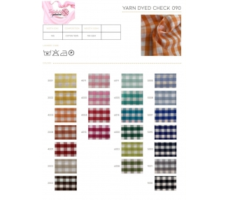 Algodón Yarn Dyed Check 90 [product.brand] 3 - Tejidos Yasmina 