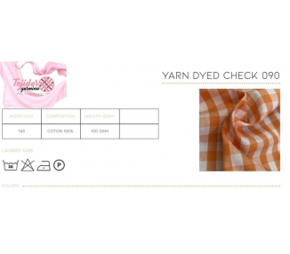 Algodón Yarn Dyed Check 90 [product.brand] 4 - Tejidos Yasmina 