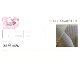 Popelín Cuadro 028 [product.brand] 4 - Tejidos Yasmina 