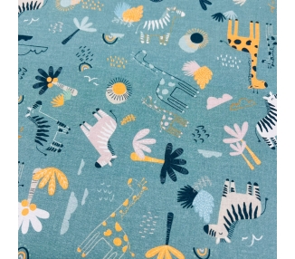 Algodón Patchwork Animals [product.brand] 3 - Tejidos Yasmina 