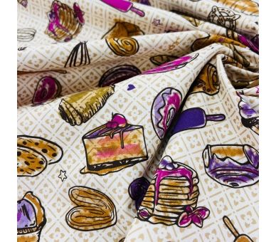 Algodón Patchwork Panadería [product.brand] 2 - Tejidos Yasmina 