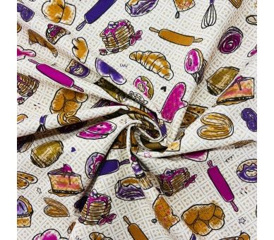 Algodón Patchwork Panadería [product.brand] 1 - Tejidos Yasmina 