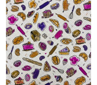 Algodón Patchwork Panadería [product.brand] 3 - Tejidos Yasmina 
