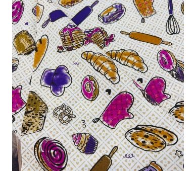 Algodón Patchwork Panadería [product.brand] 4 - Tejidos Yasmina 