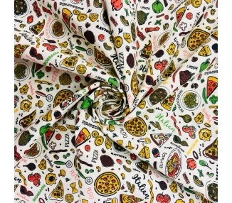 Algodón Patchwork Pizzeria [product.brand] 1 - Tejidos Yasmina 