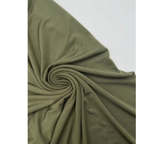 Punto Stretch Liso Verde Oliva [product.brand] 3 - Tejidos Yasmina 