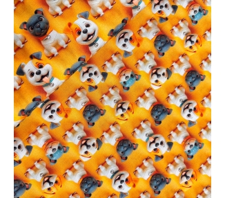 Algodón 3D Dogs [product.brand] 4 - Tejidos Yasmina 