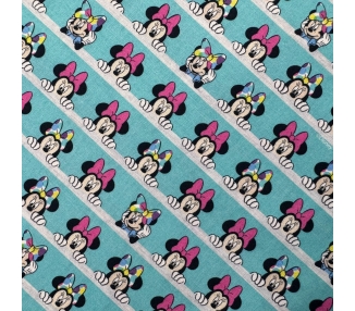 Algodón Minnie Mouse In Blue [product.brand] 2 - Tejidos Yasmina 