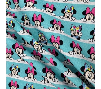 Algodón Minnie Mouse In Blue [product.brand] 3 - Tejidos Yasmina 