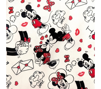 Algodón Minnie Mouse & Micky Mouse [product.brand] 3 - Tejidos Yasmina 
