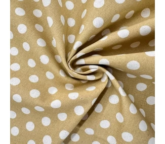 Algodón Patchwork Dots Sand