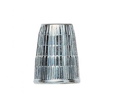 Dedal con borde antideslizante, 16,0mm, plateado [product.brand] 1 - Tejidos Yasmina 