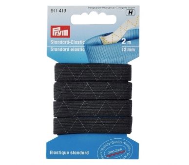 Elástico Estándar Negro 2mx12mm - PRYM [product.brand] 1 - Tejidos Yasmina 
