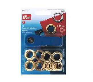 Ojetes 14mm, 10u - PRYM