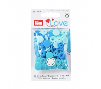 Botones Pres Color SNAPS Azul - PRYM LOVE [product.brand] 2 - Tejidos Yasmina 