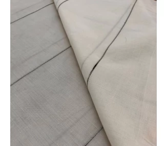 Cortina Bordada A Rayas