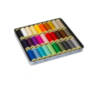 Lata Nostálgica 1930 Con 30 Bobinas Coselotodo - Gütermann