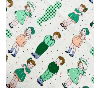 Algodón Kids Verde [product.brand] 3 - Tejidos Yasmina 