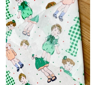 Algodón Kids Verde [product.brand] 2 - Tejidos Yasmina 