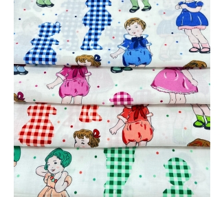 Algodón Kids Verde [product.brand] 4 - Tejidos Yasmina 